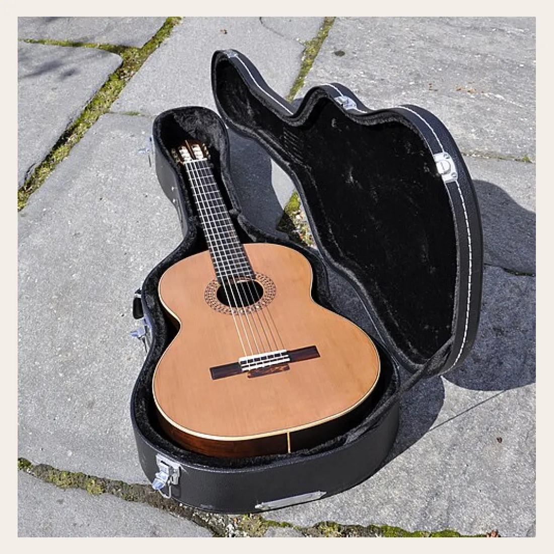 Classical Nylon-String Guitar with Hard Case